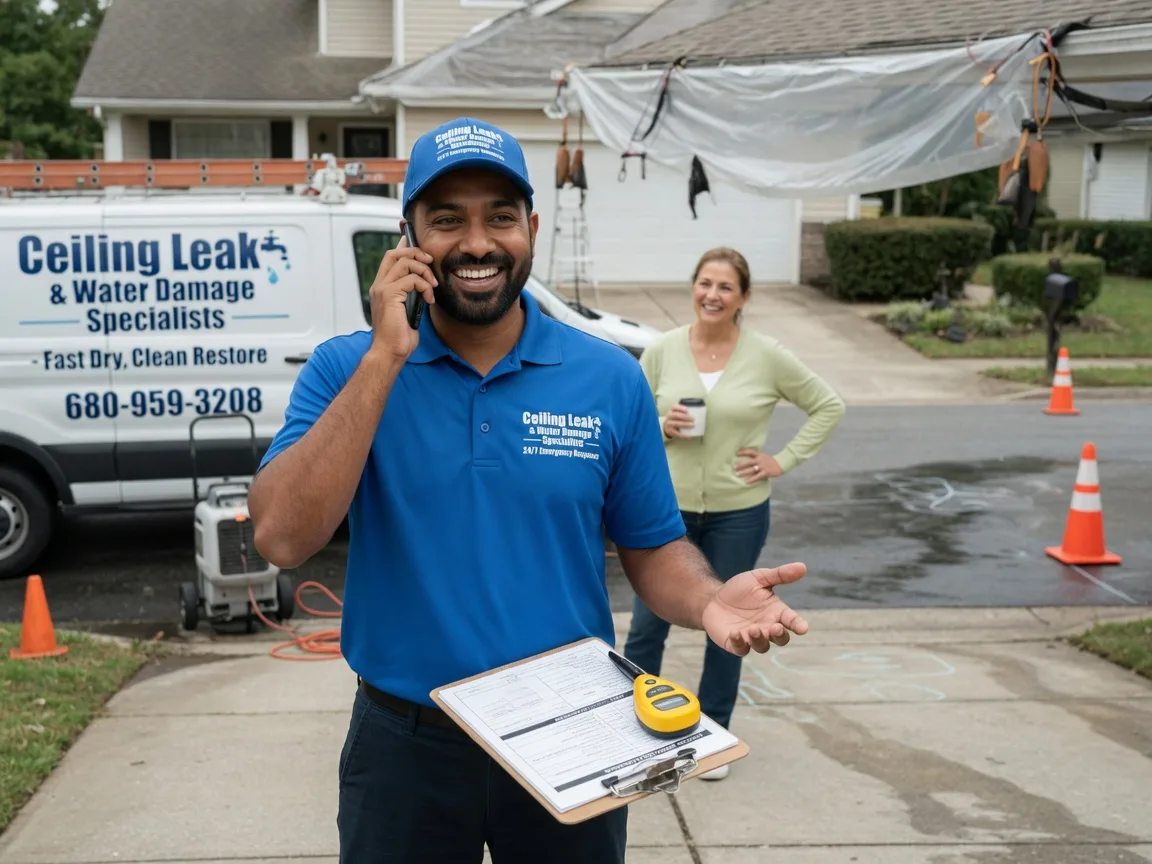 Ceiling Leak Cleanup Harmonsburg, PA FAQs